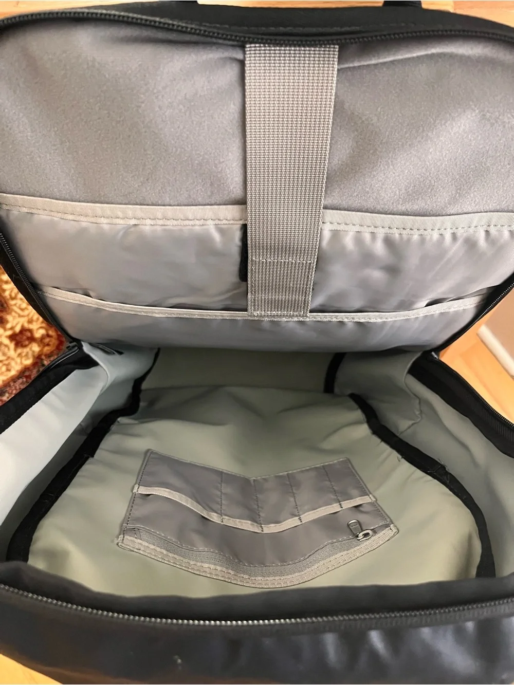 Timbuk2 Two-Tone Black and Cream Urban Backpack